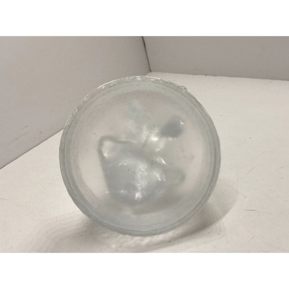 Vintage Cristal D Arques Lead Crystal Dog Figurine with Frosted Base - Picture 7 of 7